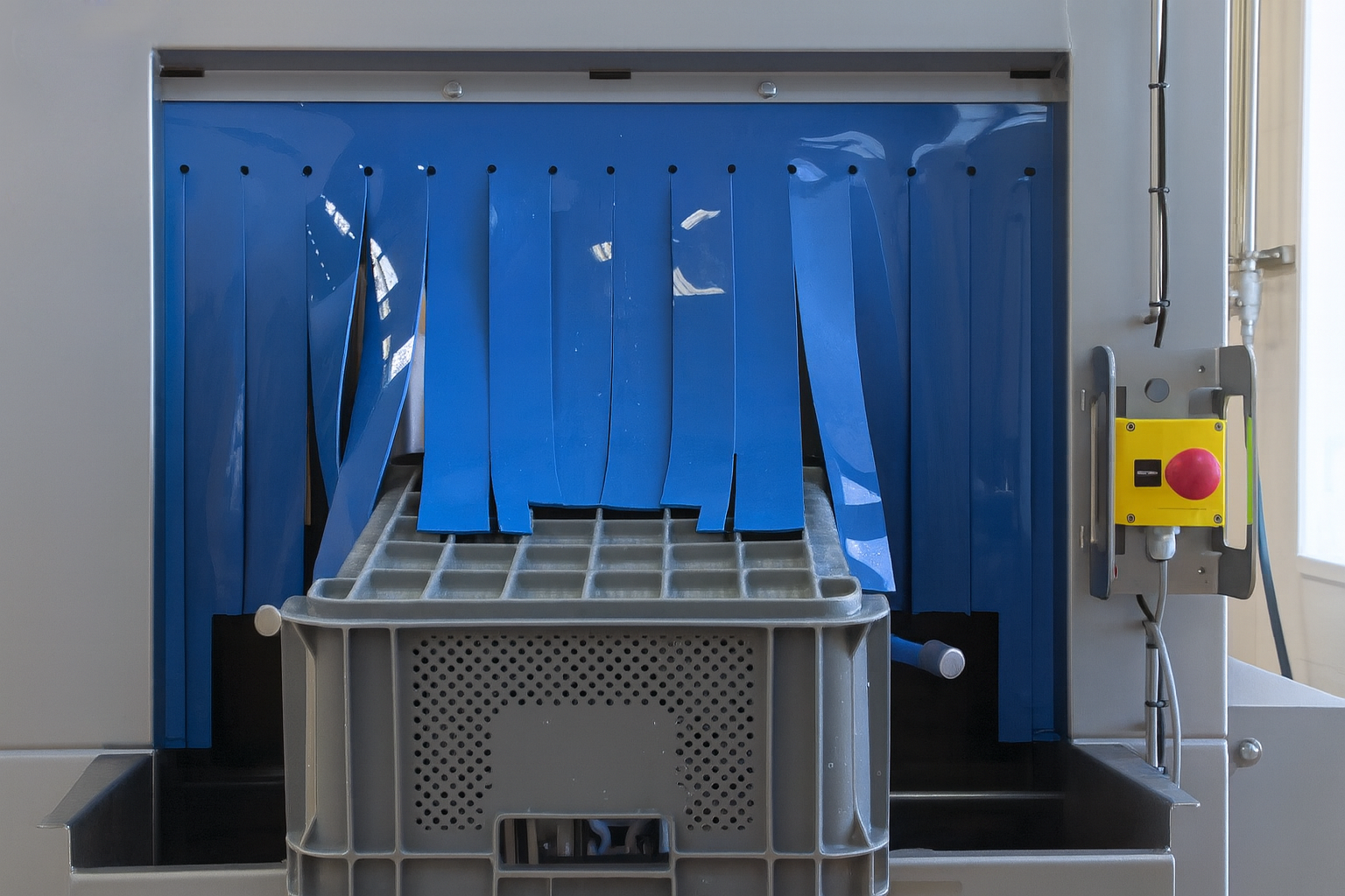 Close-up of a high-tech control panel